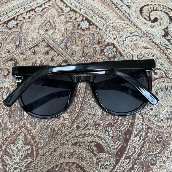 NWOT Sojos Black Mirrored Cat Eye Together Sunglasses UV400 Sunnies - Picture 5 of 12